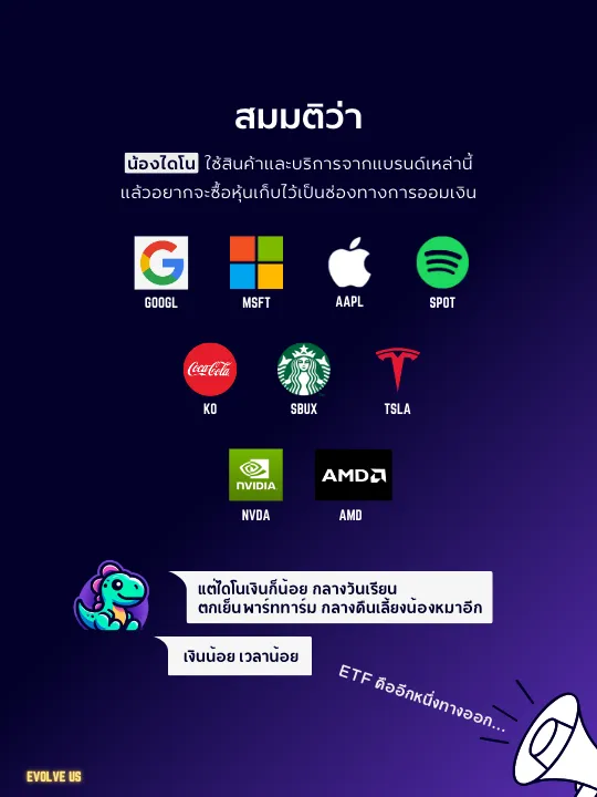 ETF คืออะไร จบใน 5 slide